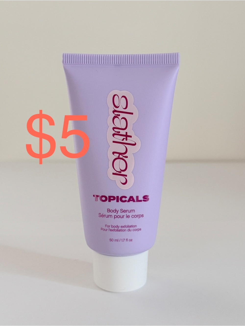 Topicals Exfoliating Body Serum 50ml